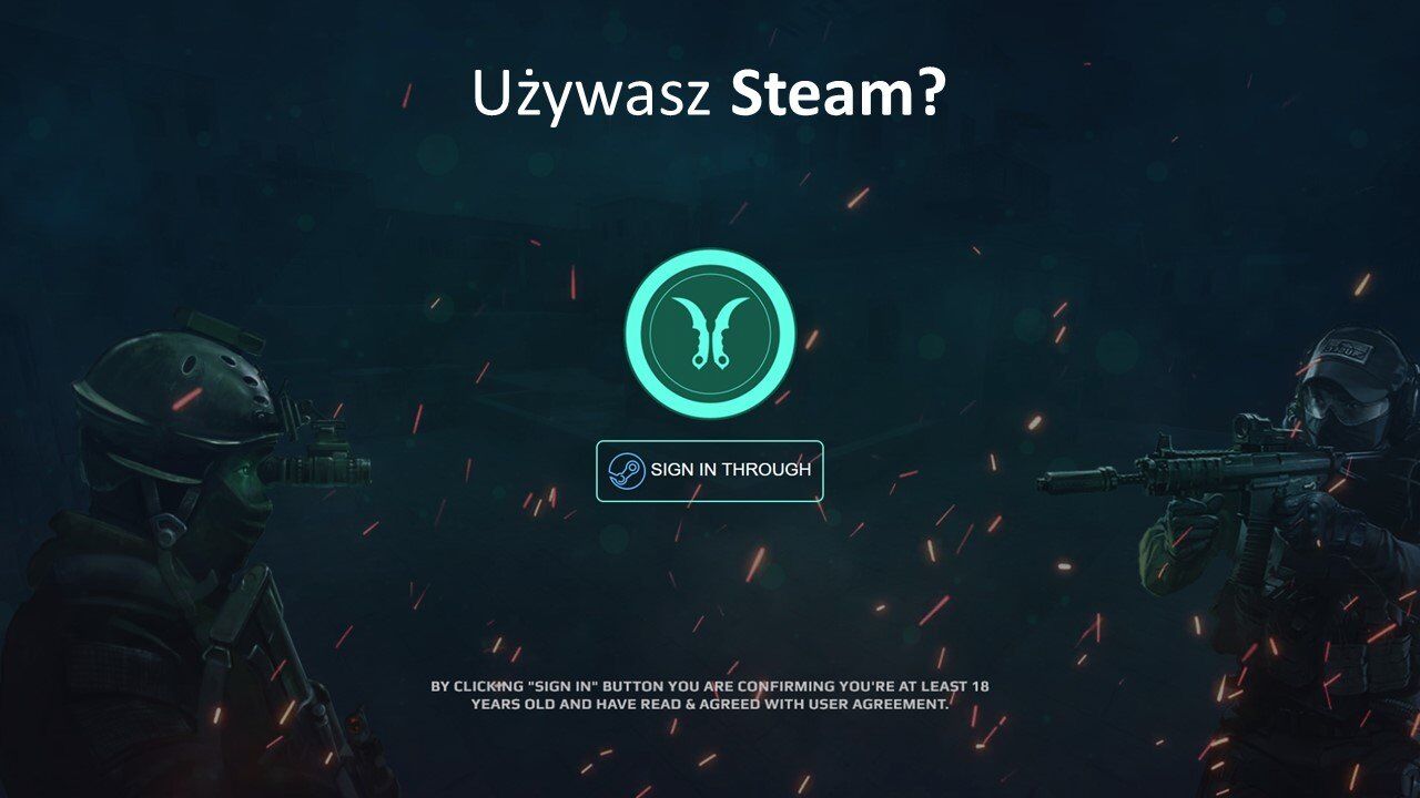Logowanie steam